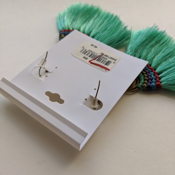 PANACEA Tassle Statement Earrings - Picture 2 of 5